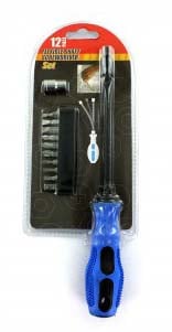12 pcs Flexible Screwdriver Set