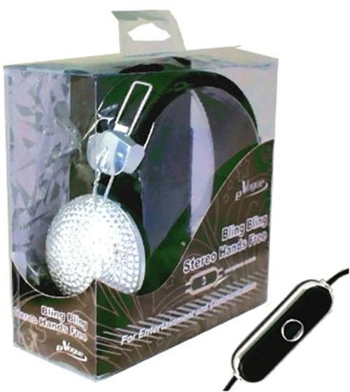 S ilver Hands Free Headphone, KTA 53