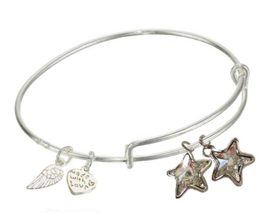 Clear Crystal Stars Bracelet