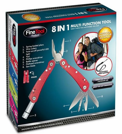 8 in 1 Multi Function Tool